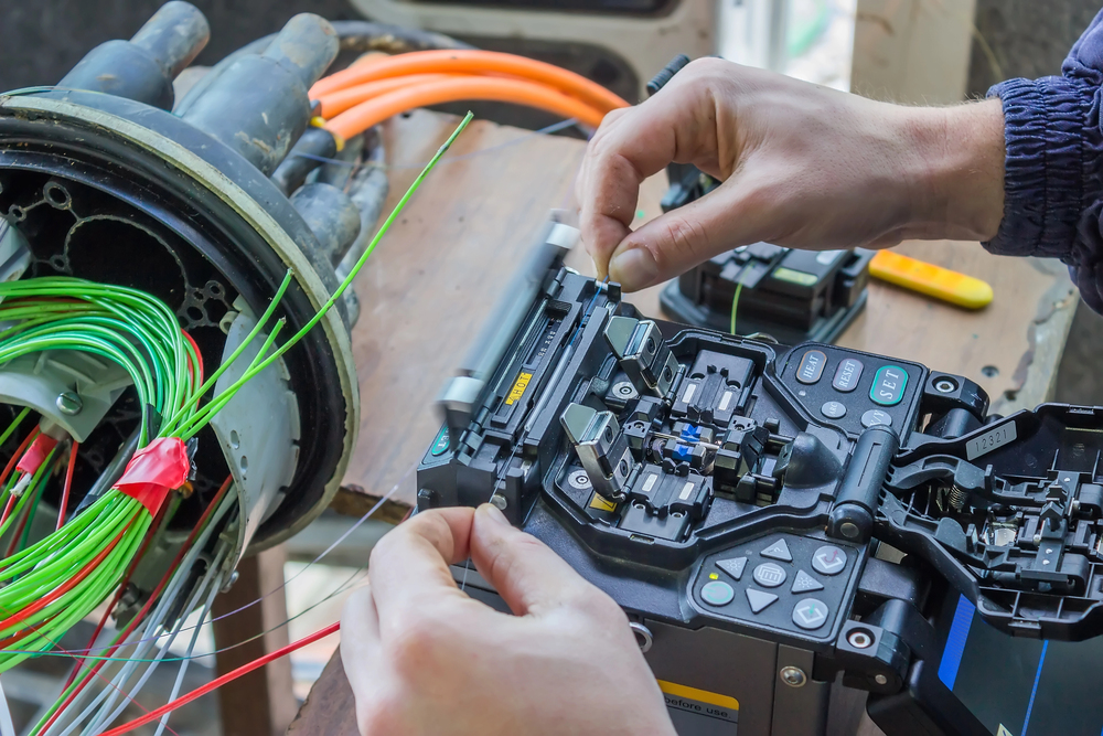 Giuntura fibra ottica